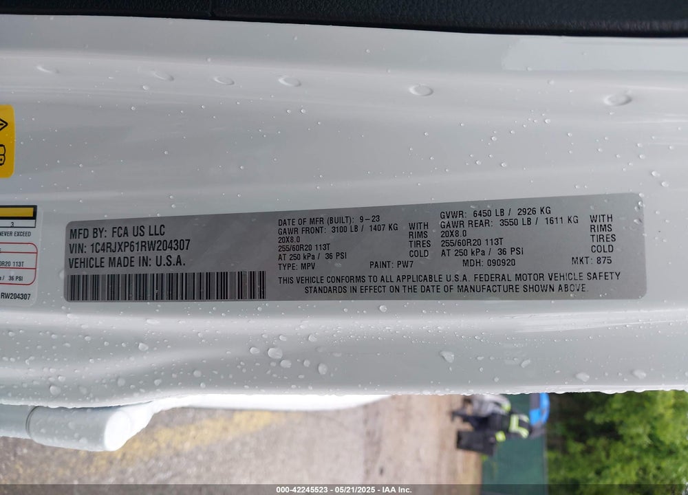 2024 JEEP WRANGLER / VIN: 1C4RJXP61RW204307