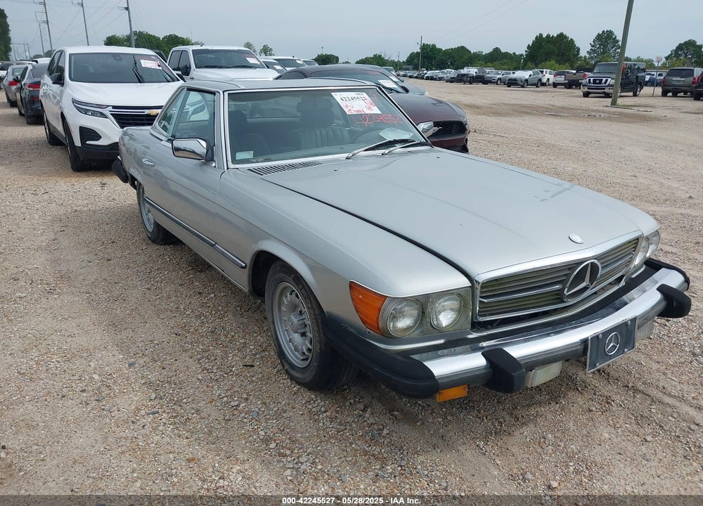 1985 MERCEDES-BENZ 380 SL VIN: WDBBA45C4FA016168