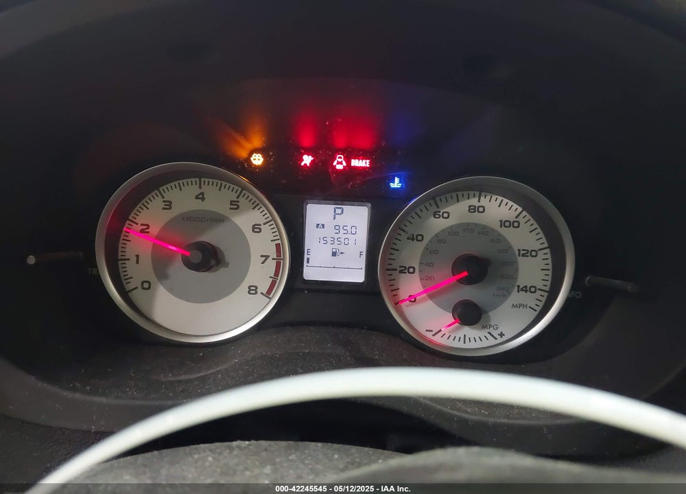 2012 SUBARU IMPREZA VIN: JF1GJAC68CH015021