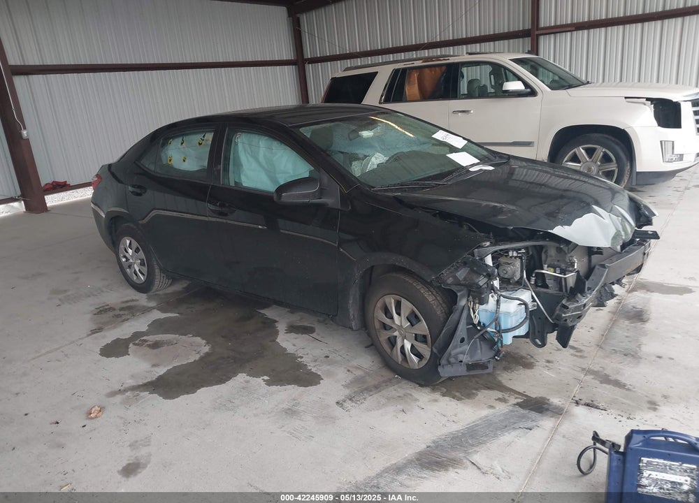 2016 TOYOTA COROLLA L VIN: 2T1BURHEXGC530395