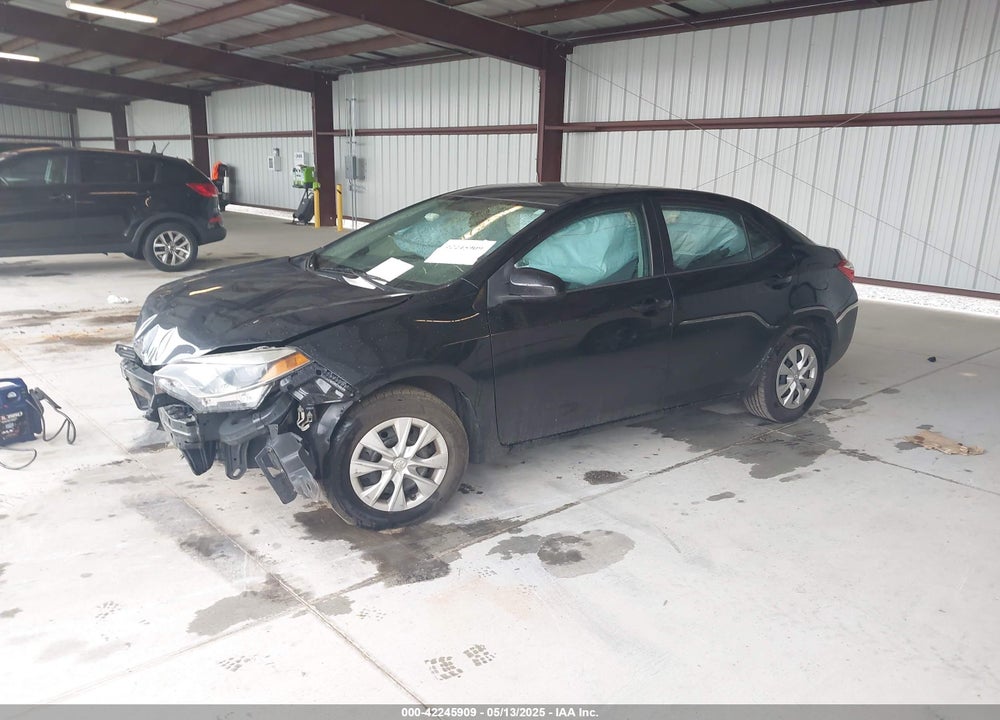 2016 TOYOTA COROLLA L VIN: 2T1BURHEXGC530395