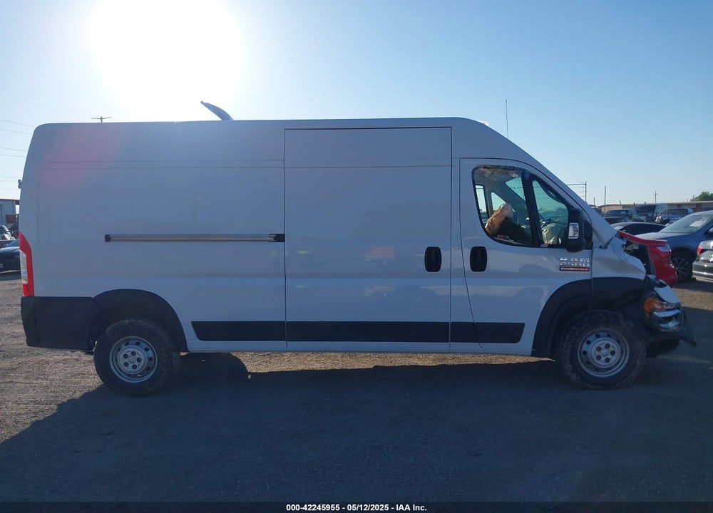 2021 RAM PROMASTER 2500 HIGH ROOF 159 WB VIN: 3C6LRVDG3ME524187
