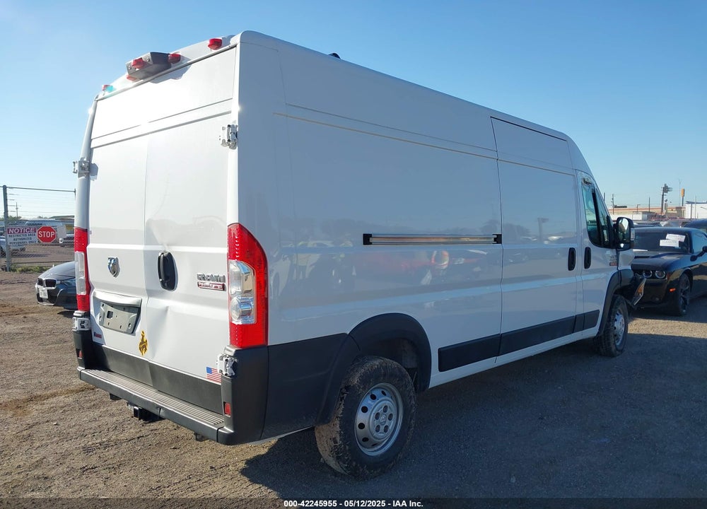 2021 RAM PROMASTER 2500 HIGH ROOF 159 WB VIN: 3C6LRVDG3ME524187