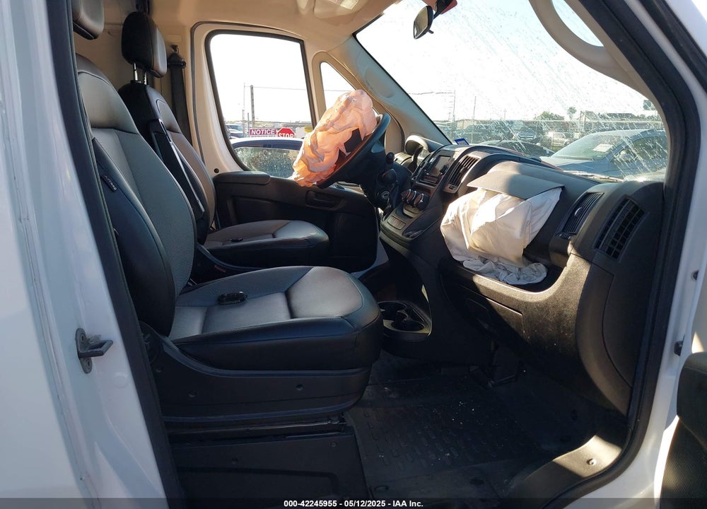 2021 RAM PROMASTER 2500 HIGH ROOF 159 WB VIN: 3C6LRVDG3ME524187