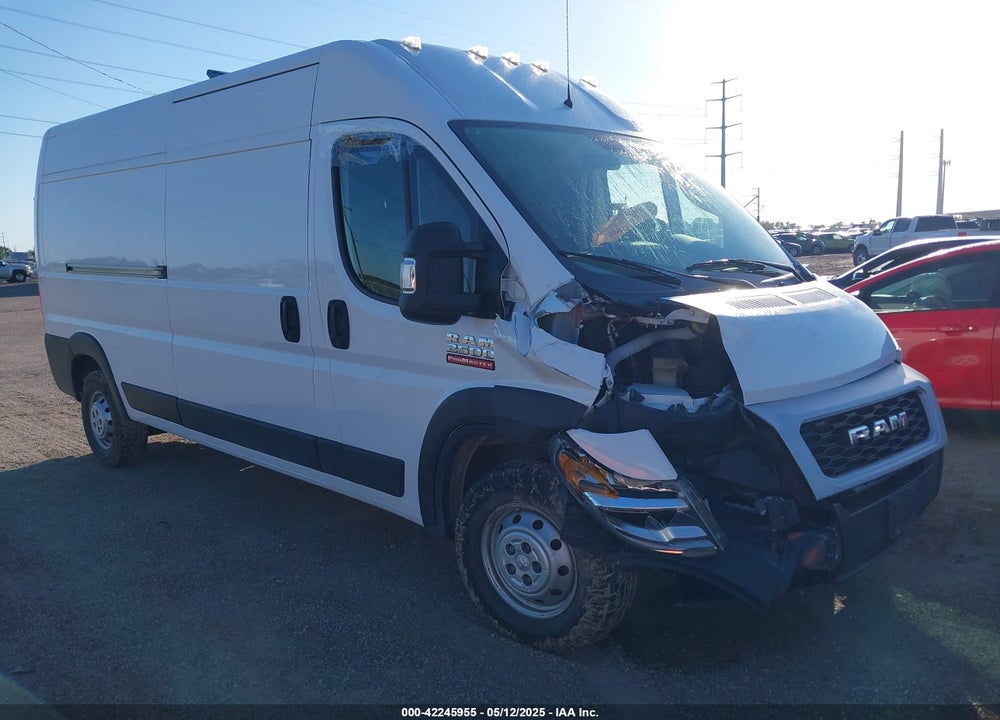 2021 RAM PROMASTER 2500 HIGH ROOF 159 WB VIN: 3C6LRVDG3ME524187