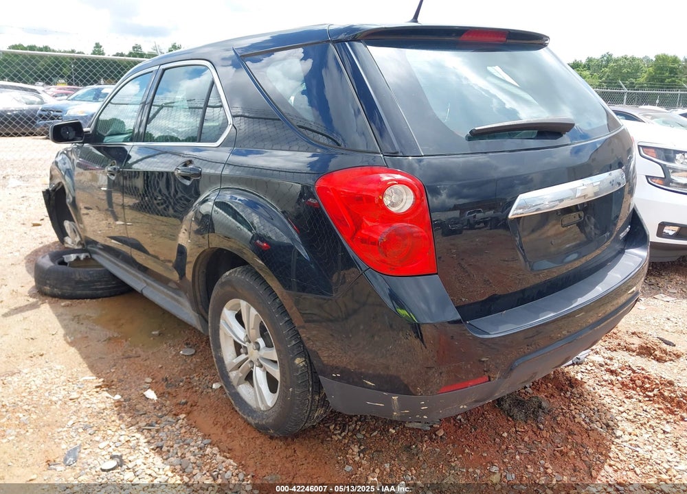 2012 CHEVROLET EQUINOX LS VIN: 2GNALBEK6C1338858