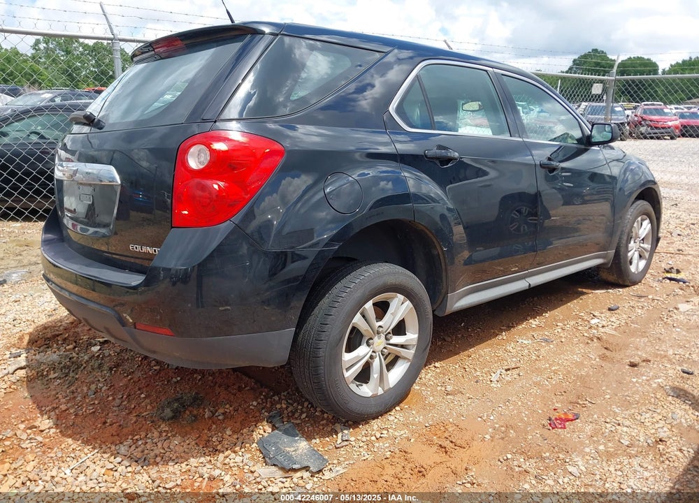 2012 CHEVROLET EQUINOX LS VIN: 2GNALBEK6C1338858