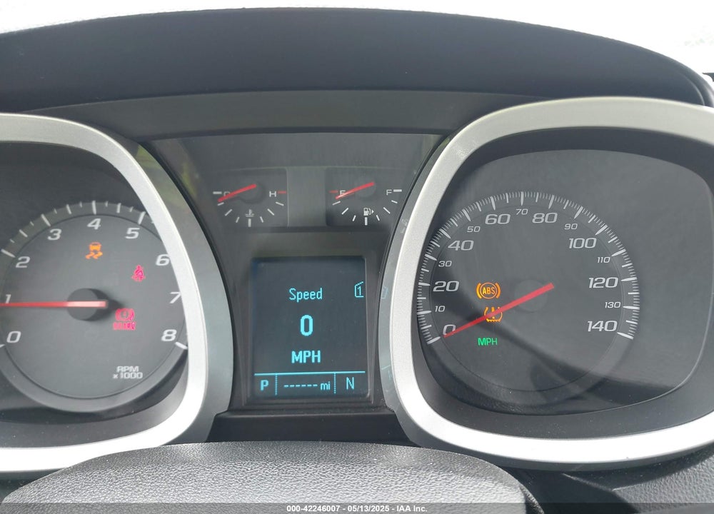 2012 CHEVROLET EQUINOX LS VIN: 2GNALBEK6C1338858