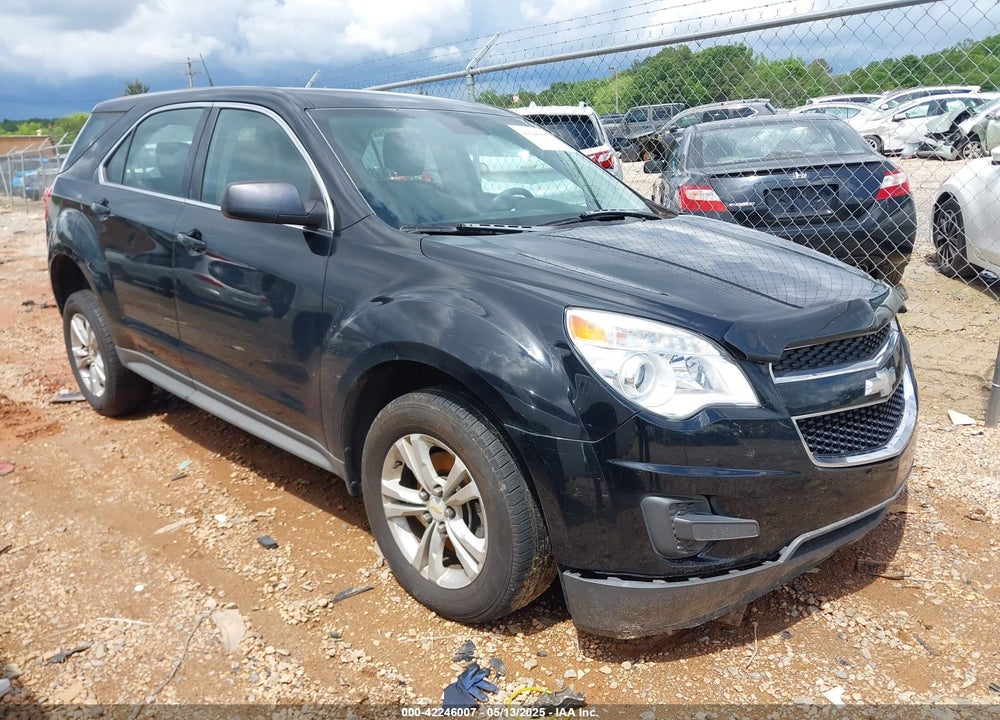 2012 CHEVROLET EQUINOX LS VIN: 2GNALBEK6C1338858