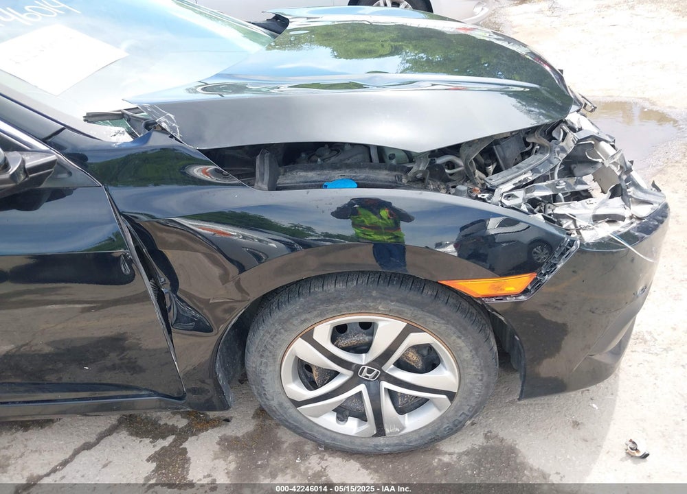 2017 HONDA CIVIC LX VIN: 19XFC2F53HE070076