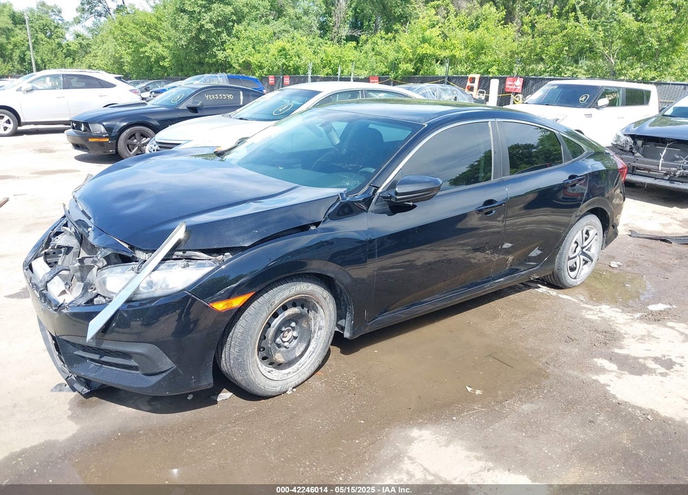 2017 HONDA CIVIC LX VIN: 19XFC2F53HE070076