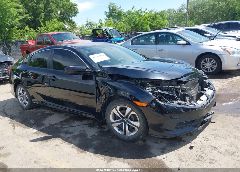 2017 HONDA CIVIC LX VIN: 19XFC2F53HE070076