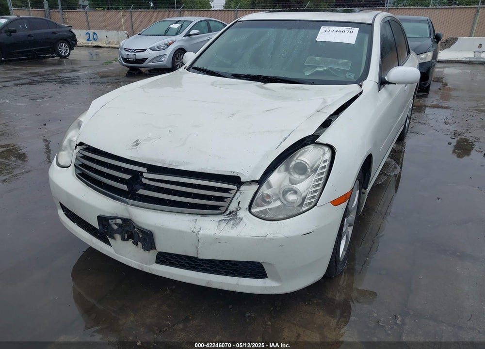 2006 INFINITI G35 VIN: JNKCV51E16M515515