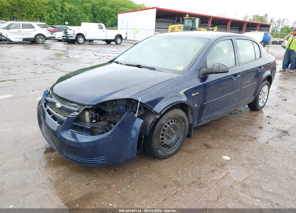 2009 CHEVROLET COBALT VIN: 1G1AS58H597168915