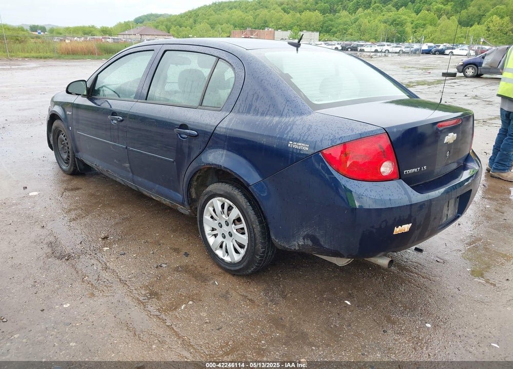 2009 CHEVROLET COBALT VIN: 1G1AS58H597168915