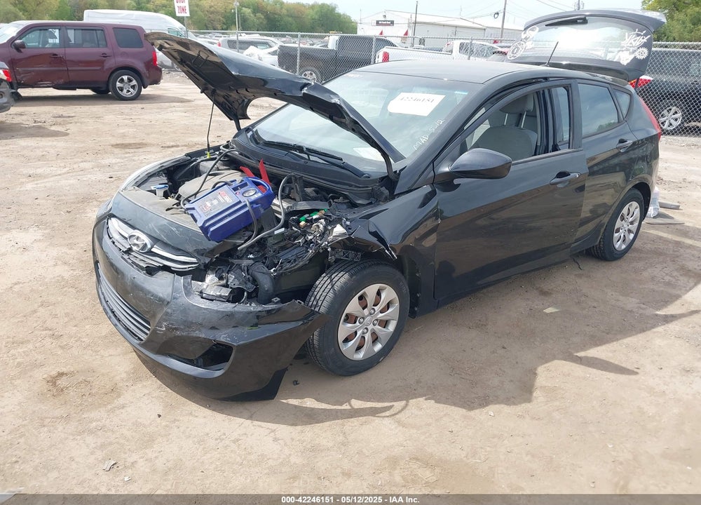 2017 HYUNDAI ACCENT SE VIN: KMHCT5AE6HU359297