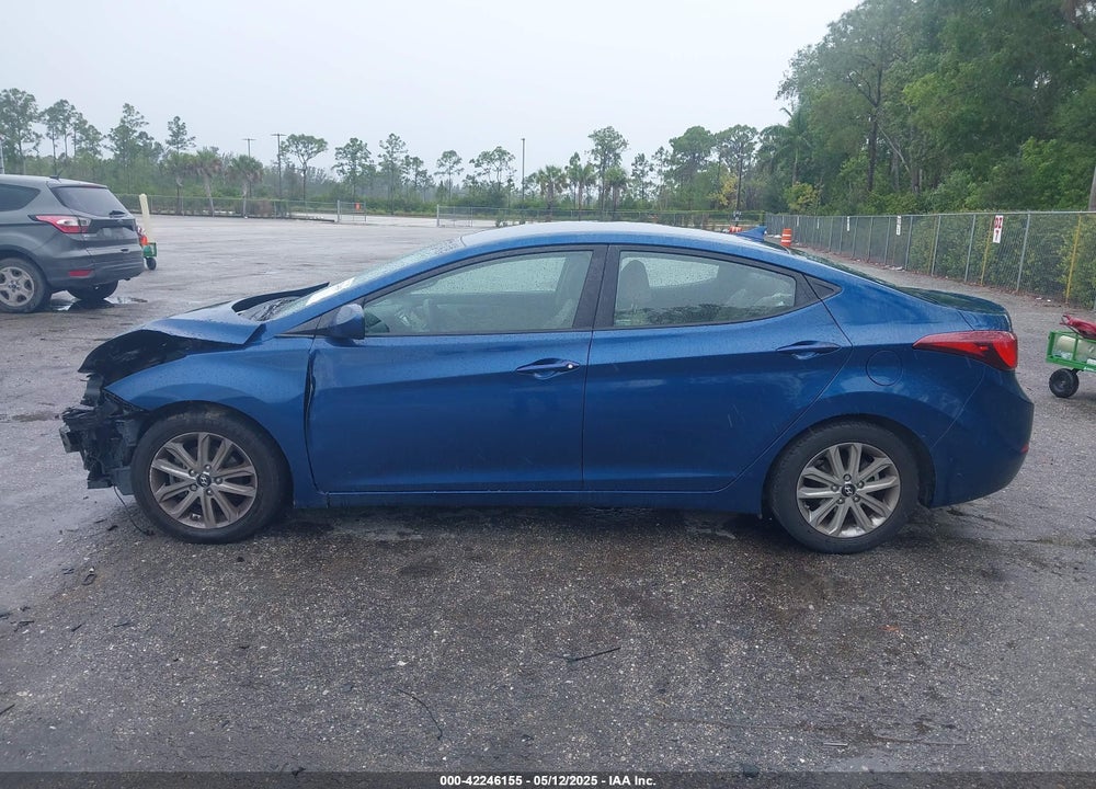 2016 HYUNDAI ELANTRA SE VIN: KMHDH4AE0GU480258