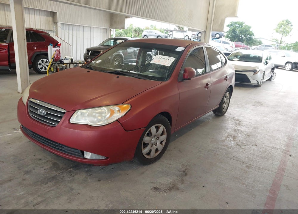 2007 HYUNDAI ELANTRA GLS/LIMITED/SE VIN: KMHDU46D67U202668
