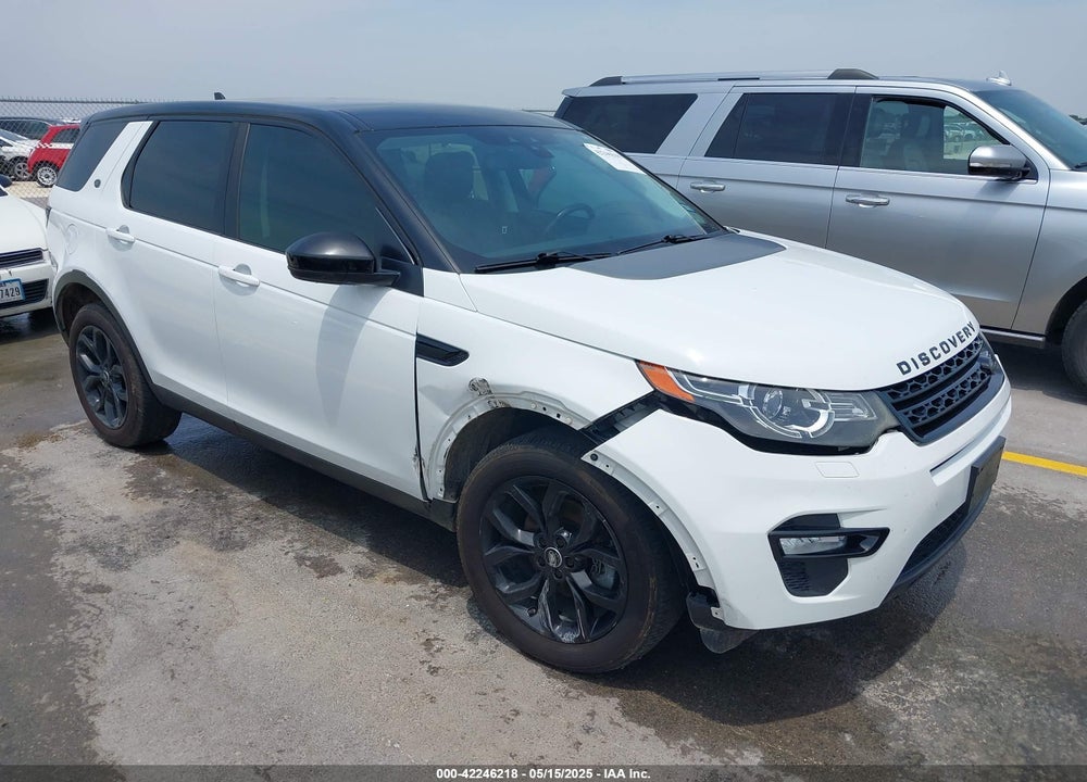 2016 LAND ROVER DISCOVERY SPORT HSE VIN: SALCR2BG0GH546519