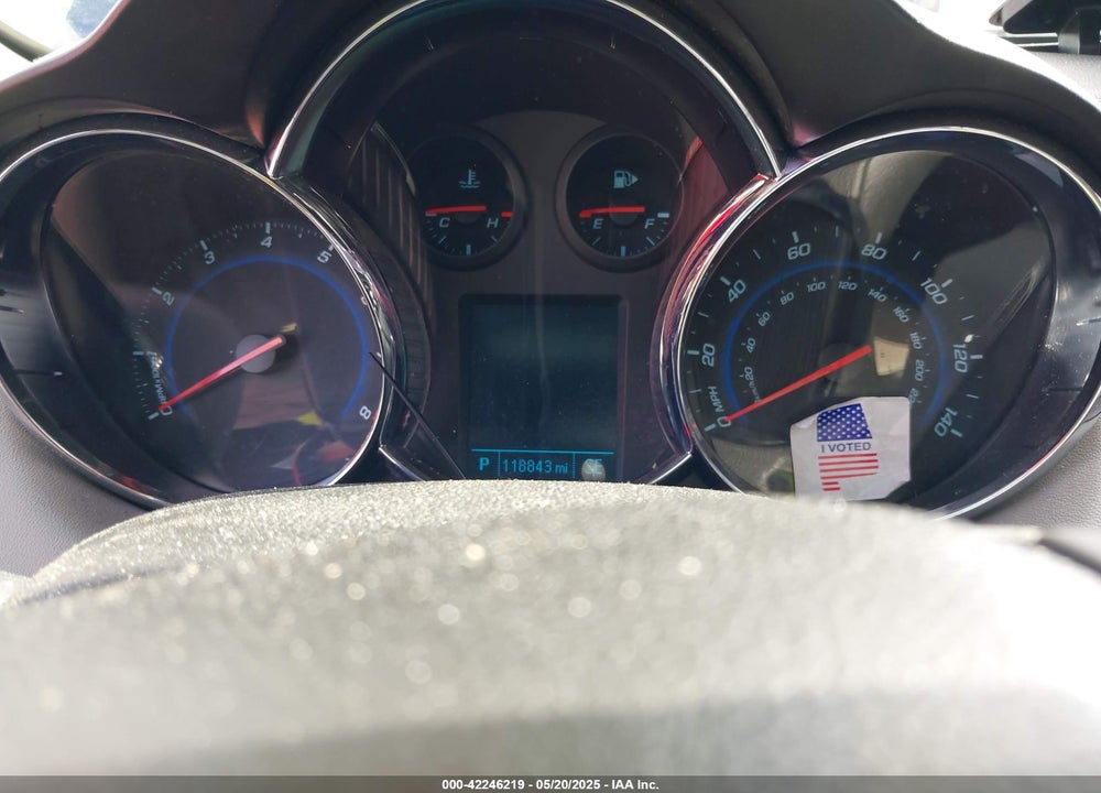 2013 CHEVROLET CRUZ VIN: 1G1PC5SB3D7103940