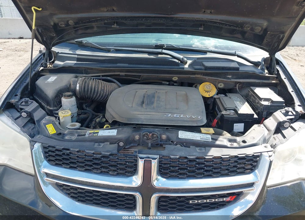 2013 DODGE GRAND CARAVAN SXT VIN: 2C4RDGCG8DR772321