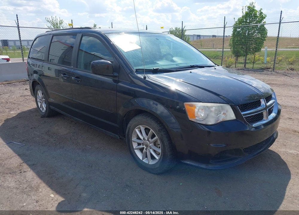 2013 DODGE GRAND CARAVAN SXT VIN: 2C4RDGCG8DR772321