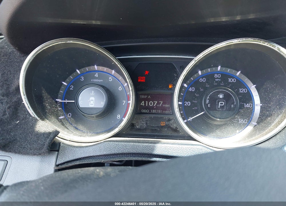 2012 HYUNDAI SONATA VIN: 5NPEB4AC8CH489982