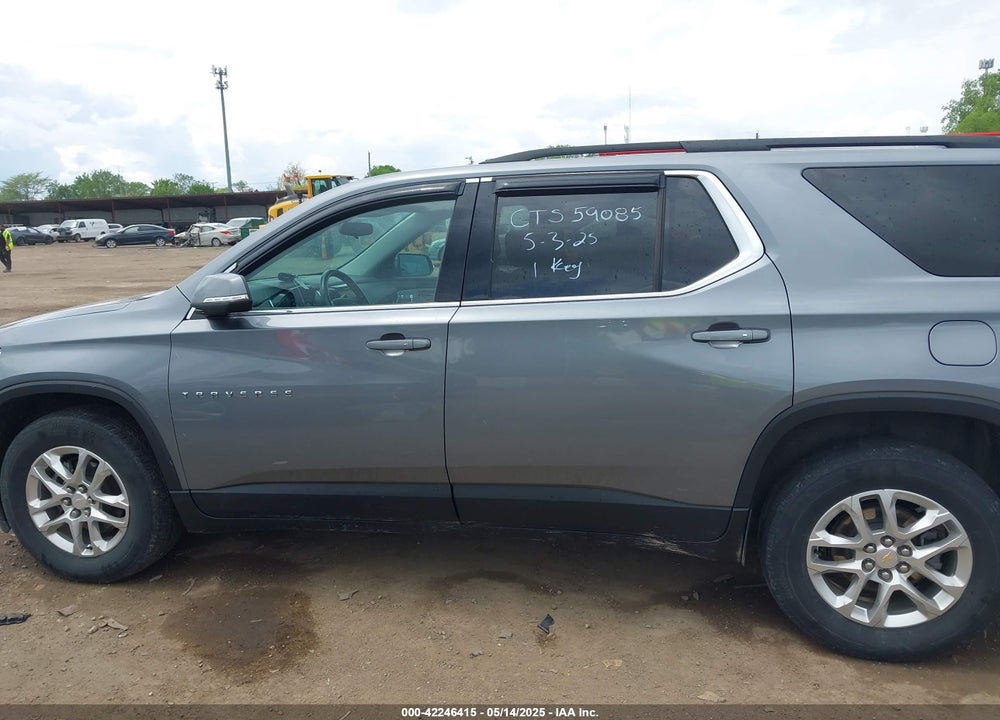 2021 CHEVROLET TRAVERSE FWD LT CLOTH VIN: 1GNERGKW1MJ256399