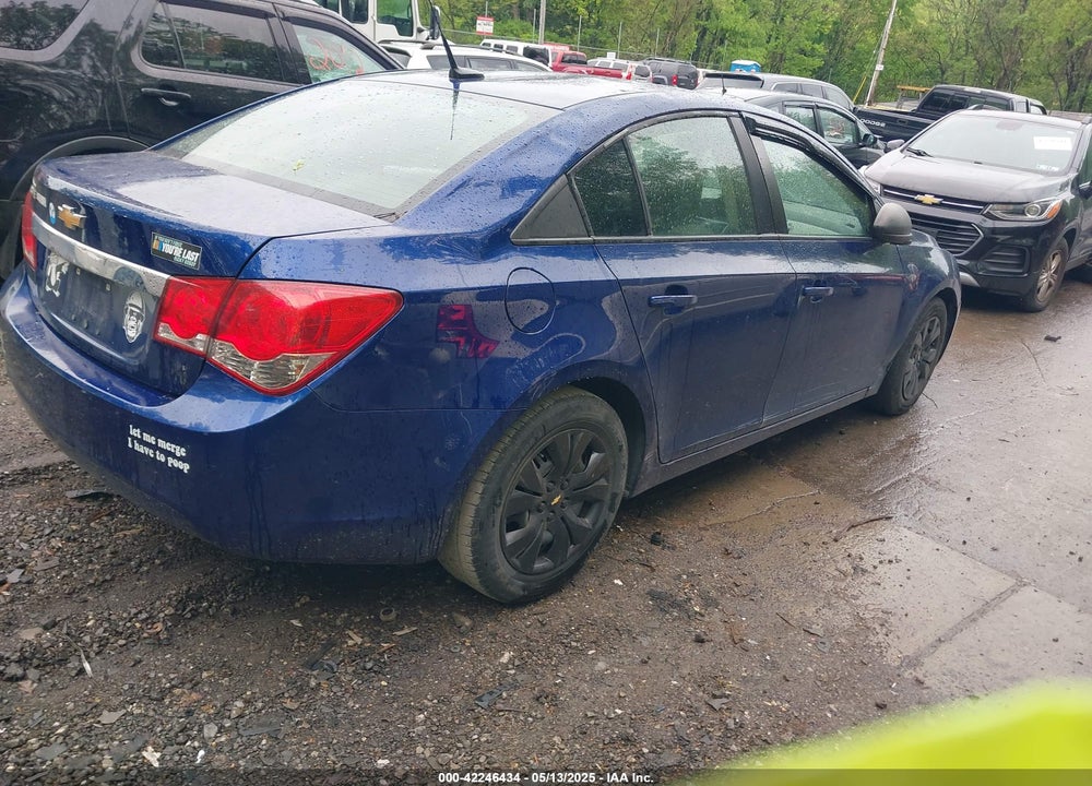 2013 CHEVROLET CRUZE VIN: 1G1PA5SG4D7280840