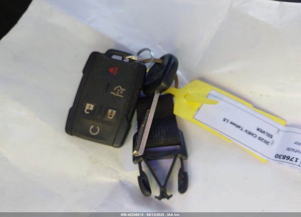 2020 CHEVROLET TAHOE 2WD LS VIN: 1GNSCAKC2LR227856