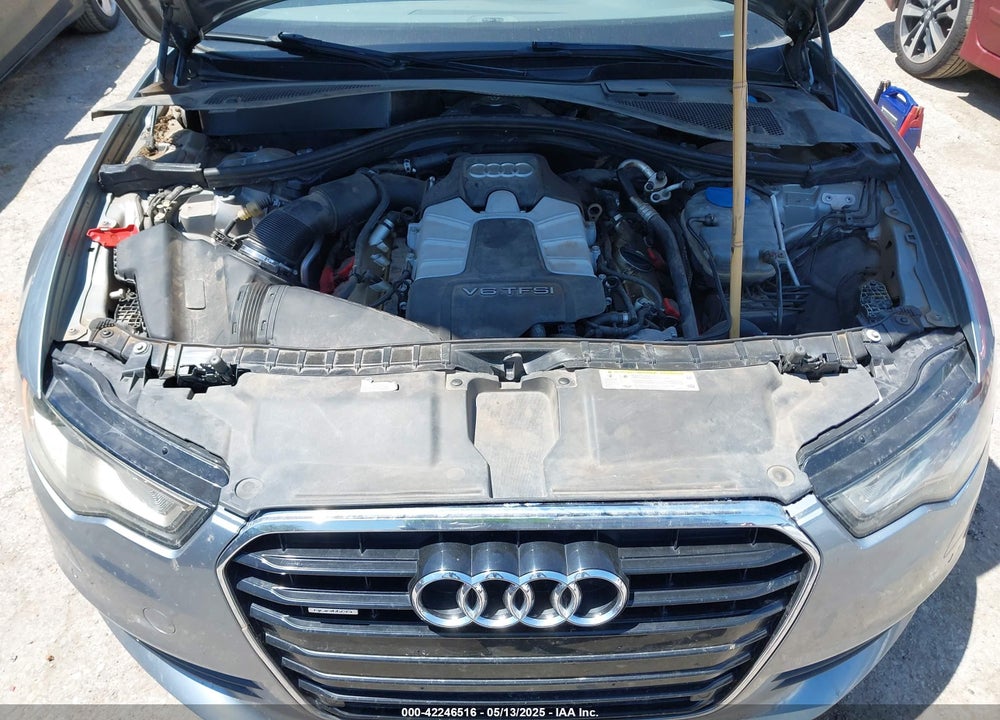 2012 AUDI A6 VIN: WAUGGAFC6CN145887