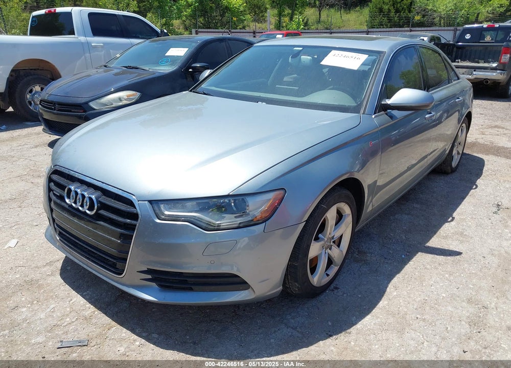 2012 AUDI A6 VIN: WAUGGAFC6CN145887