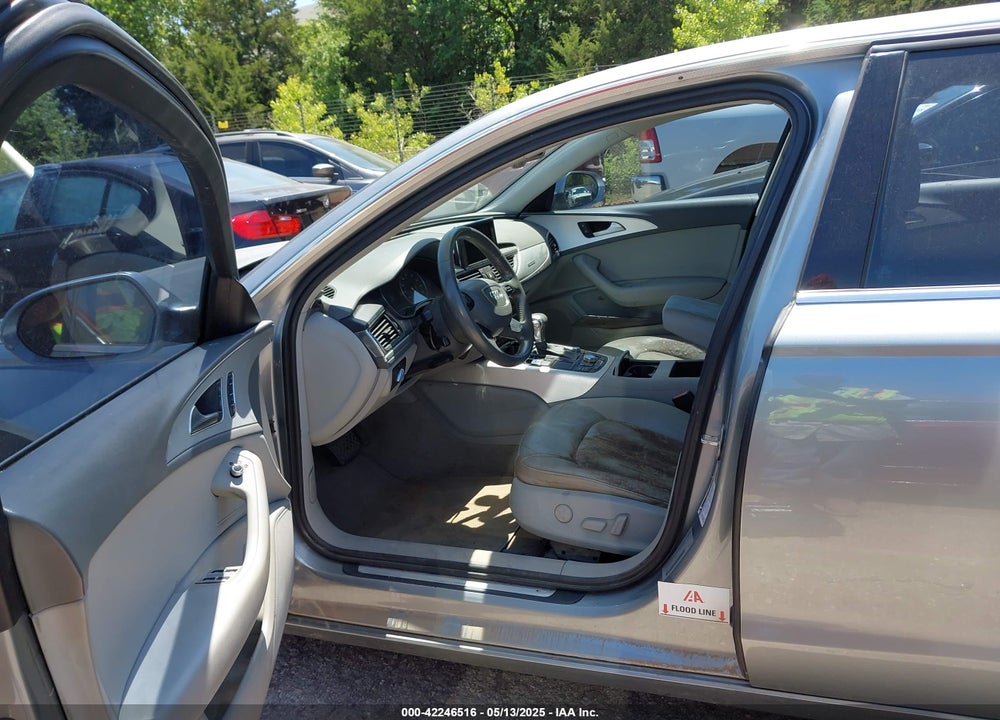 2012 AUDI A6 VIN: WAUGGAFC6CN145887