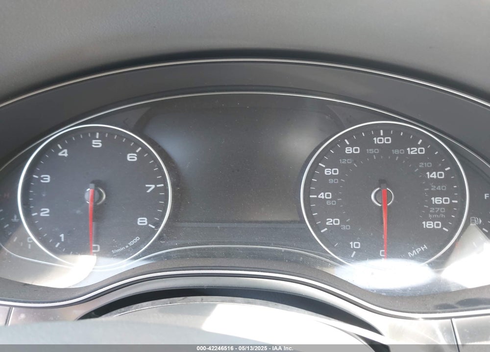 2012 AUDI A6 VIN: WAUGGAFC6CN145887