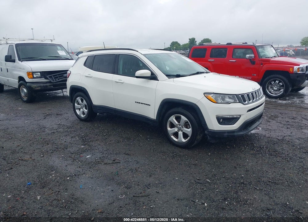 2019 JEEP COMPASS LATITUDE FWD VIN: 3C4NJCBB9KT652222