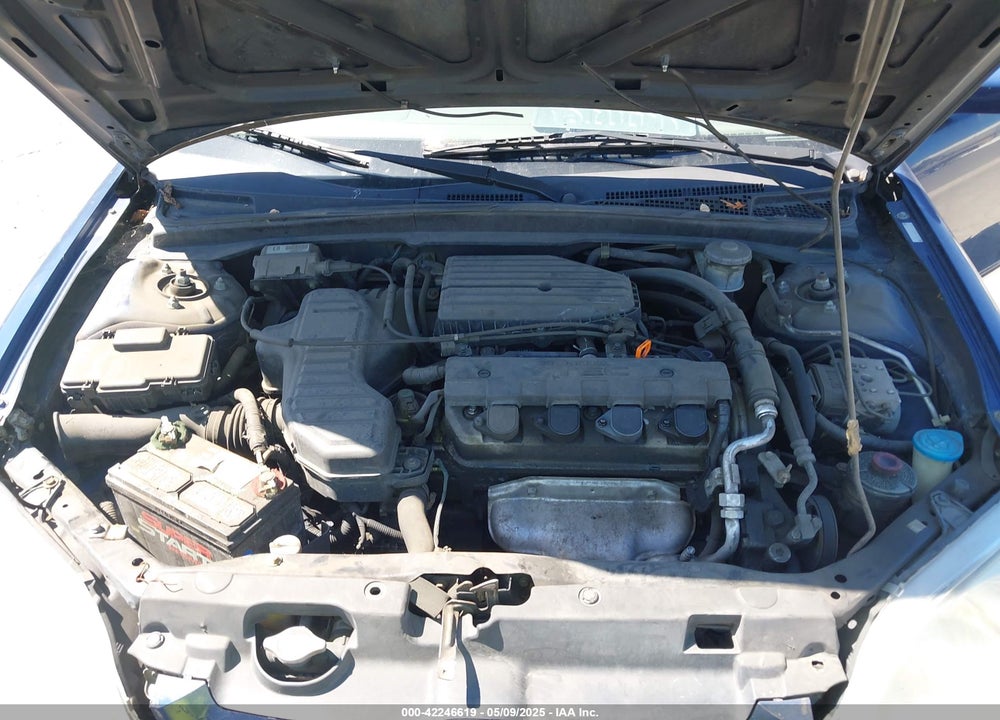 2002 HONDA CIVIC VIN: 1HGEM22952L033063