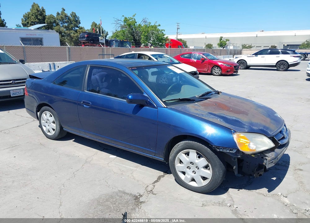 2002 HONDA CIVIC VIN: 1HGEM22952L033063