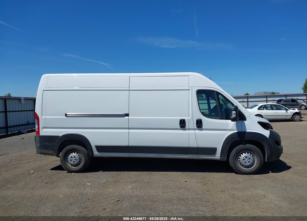 2025 RAM PROMASTER 2500 TRADESMAN HIGH ROOF 159 WB W/PASS SEAT VIN: 3C6LRVDG9SE506516
