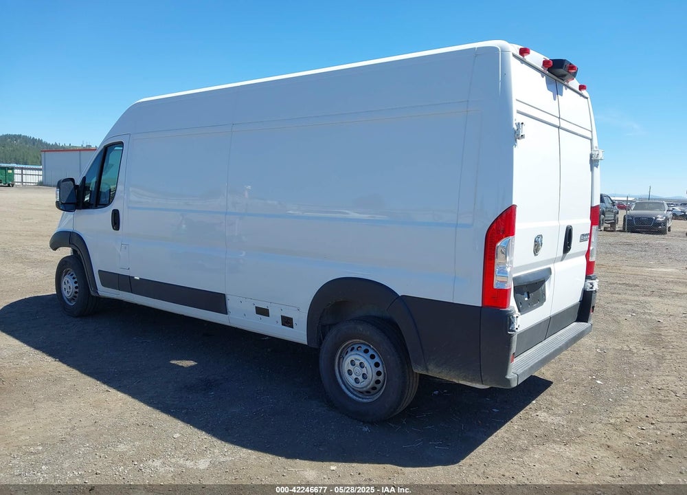 2025 RAM PROMASTER 2500 TRADESMAN HIGH ROOF 159 WB W/PASS SEAT VIN: 3C6LRVDG9SE506516