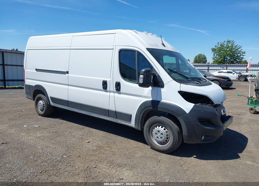 2025 RAM PROMASTER 2500 TRADESMAN HIGH ROOF 159 WB W/PASS SEAT VIN: 3C6LRVDG9SE506516