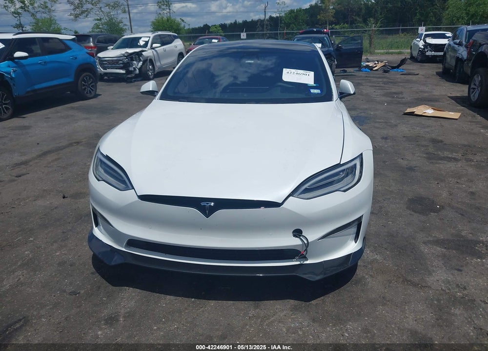 2021 TESLA MODEL S PLAID TRI MOTOR ALL-WHEEL DRIVE VIN: 5YJSA1E62MF438406