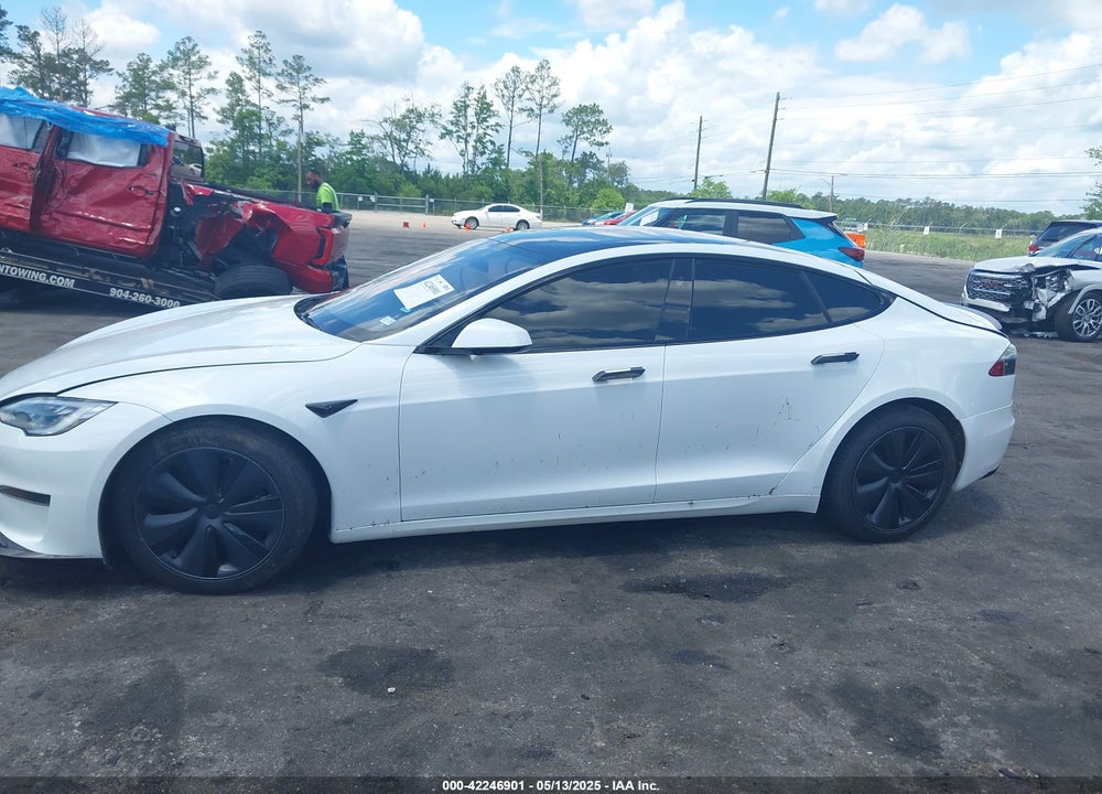 2021 TESLA MODEL S PLAID TRI MOTOR ALL-WHEEL DRIVE VIN: 5YJSA1E62MF438406
