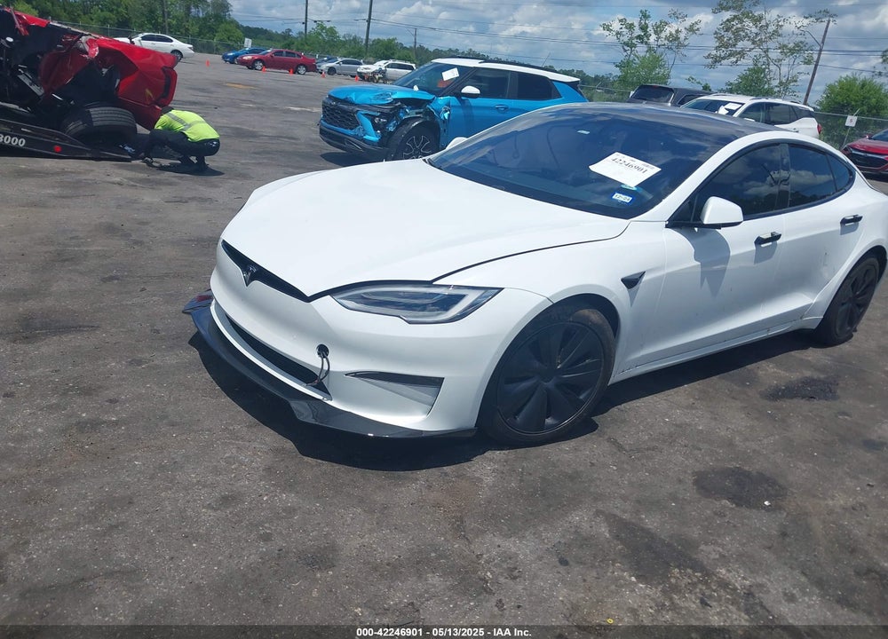 2021 TESLA MODEL S PLAID TRI MOTOR ALL-WHEEL DRIVE VIN: 5YJSA1E62MF438406