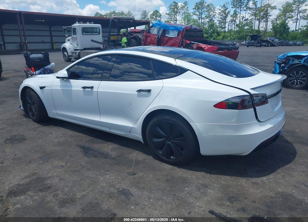 2021 TESLA MODEL S PLAID TRI MOTOR ALL-WHEEL DRIVE VIN: 5YJSA1E62MF438406