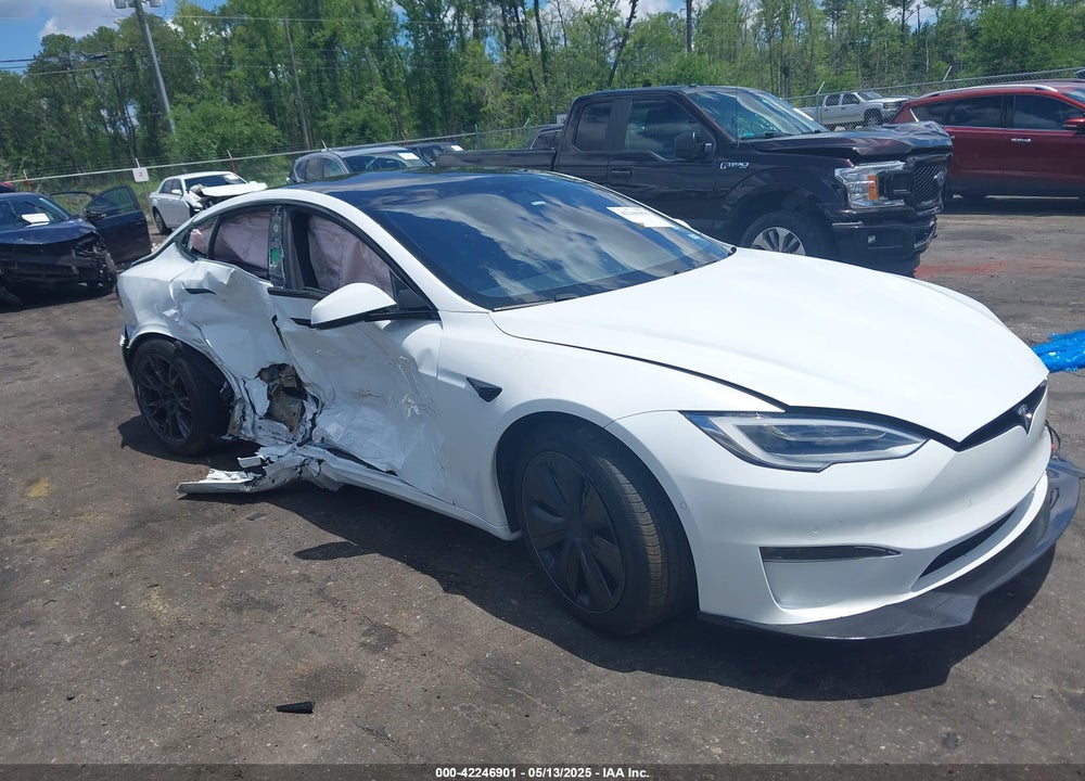 2021 TESLA MODEL S PLAID TRI MOTOR ALL-WHEEL DRIVE VIN: 5YJSA1E62MF438406