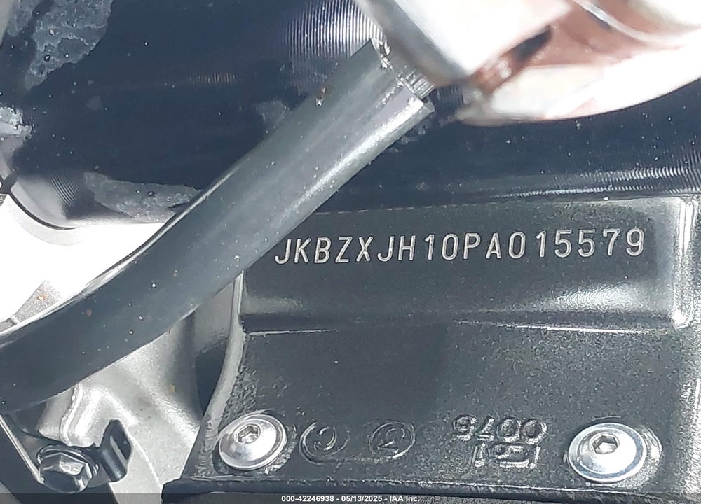 2023 KAWASAKI ZX636 K VIN: JKBZXJH10PA015579