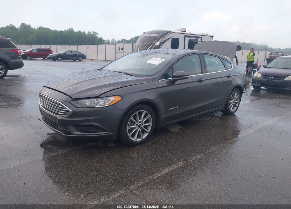 2017 FORD FUSION HYBRID VIN: 3FA6P0LU3HR400138