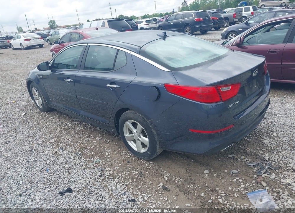 2015 KIA OPTIMA VIN: KNAGM4A74F5575202