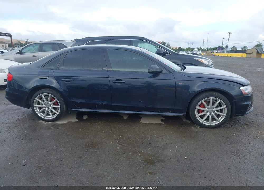 2014 AUDI A4 VIN: WAUEFAFL9EN013252