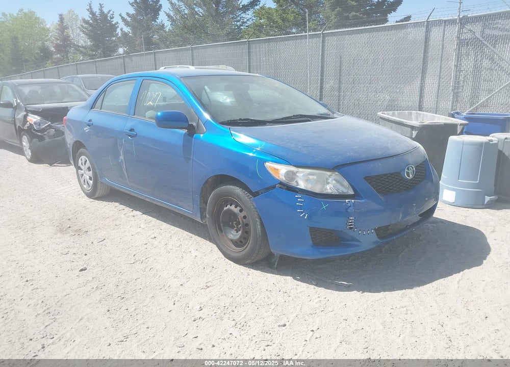2010 TOYOTA COROLLA LE VIN: 2T1BU4EE0AC381204